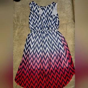 Girls holiday Editions 7/8 high low dress